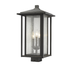 Aspen Oil Rubbed Bronze Post Light by Z-Lite