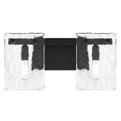 Savoy House Lighting Genry Matte Black Bathroom Light