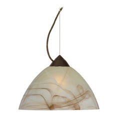 Besa Lighting Tessa Bronze LED Pendant Light