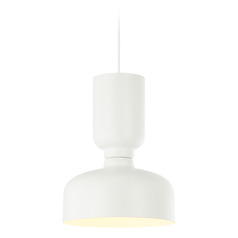 Pedestal WhitePendant by Matteo Lighting