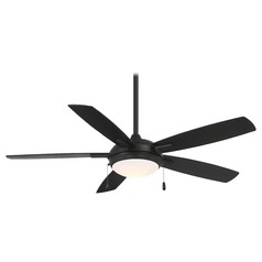 Lun-Aire 54-Inch LED Fan in Coal by Minka Aire