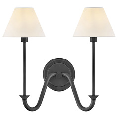 Greta Blackened Brass LED Sconce by Hinkley Lighting