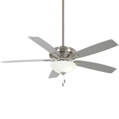 Watt II 60-Inch LED Indoor Fan in Brushed Nickel by Minka Aire