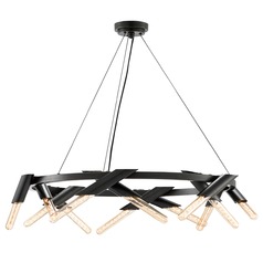 Luciole Chandelier in Oil Rubbed Bronze by Currey & Company