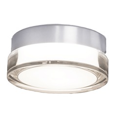 Pi 6.25-Inch LED Outdoor Flush Mount in Black 3500K by Modern Forms