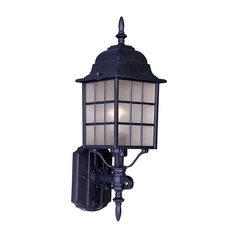 North Church Black Outdoor Wall Light by Maxim Lighting