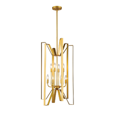 Marsala Polished Metallic Gold Pendant by Z-Lite