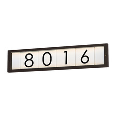 Maxim Lighting Address Black LED Illuminated