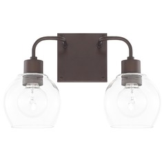 Tanner 15-Inch Bronze Bath Light by HomePlace by Capital Lighting