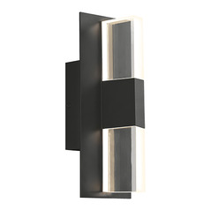Lyft 12-In 2700K LED Outdoor Light in Black with Surge Protection by VC Modern