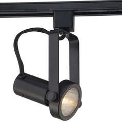 75W PAR30 Adjustable Track Head in Black by Eurofase Lighting