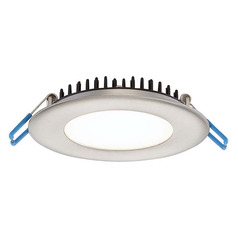 5-Inch 12W Round 3000K LED Recessed Trim in Nickel by Eurofase Lighting