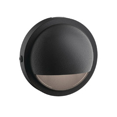 4-Inch LED Surface Mounted Deck Light in Black by Kichler Lighting