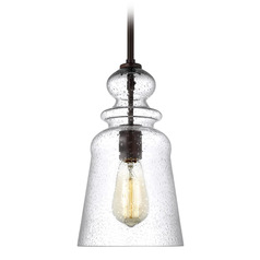 Kea Bronze LED Mini Pendant by Generation Lighting