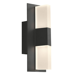 Lyft 12-In 2700K LED Outdoor Light in Black with Surge Protection by VC Modern