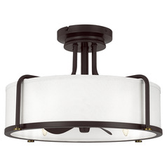 Calvary Ceiling Fan with Light in Western Bronze by Quoizel Lighting