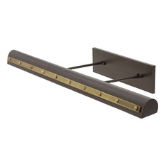 Traditional Black & Polished Nickel LED Picture Light by House of Troy Lighting