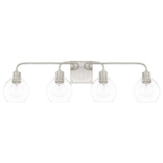 Tanner 34-Inch Brushed Nickel Bath Light by HomePlace by Capital Lighting