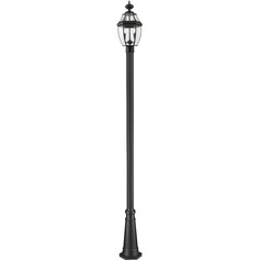 Westover Black Post Light by Z-Lite
