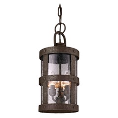 Barbosa 16.75-Inch Outdoor Hanging Lantern in Barbosa Bronze by Troy Lighting