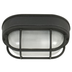 Bulkhead Matte Black Flush Mount by Craftmade Lighting