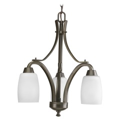 Wisten 13-Inch Chandelier in Antique Bronze by Progress Lighting