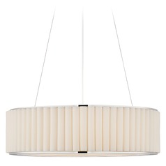 Ian K. Fowler Palati Large Hanging Shade in Nickel by Visual Comfort Signature