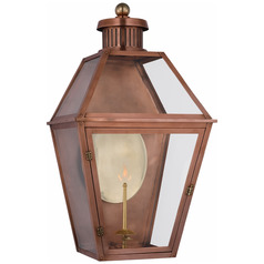 Chapman & Myers Stratford Gas Lantern in Soft Copper by VC Signature