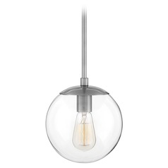 Warby 10.75-Inch Pendant in Polished Antique Nickel by Hinkley Lighting