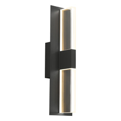 Lyft 18-In 2700K LED Outdoor Light in Black with Surge Protection by VC Modern