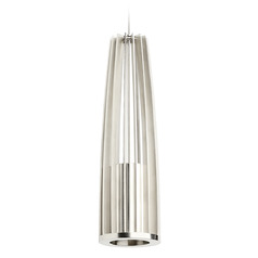 Evox Freejack Mini Pendant in Nickel by Visual Comfort Modern