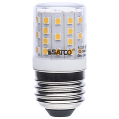 3.5W T14 3000K E26 Base Clear LED Light Bulb by Satco Lighting