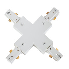 X Connector for Track in White by Eurofase Lighting