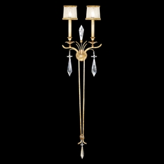 Fine Art Lamps Monte Carlo Gold Leaf Sconce