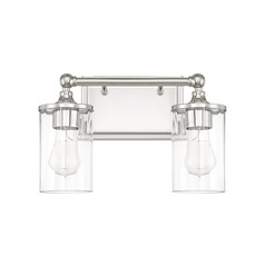 Camden 14-Inch Vanity Light in Polished Nickel by Capital Lighting