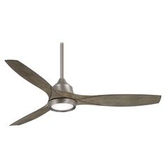Skyhawk 60-Inch Fan in Burnished Nickel by Minka Aire