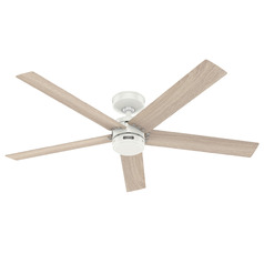 Hunter Fan Company Burton Fresh White Ceiling Fan Without Light