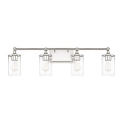 Camden 33-Inch Vanity Light in Polished Nickel by Capital Lighting