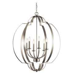 Voleta 6-Light Brushed Nickel Pendant by Kichler Lighting
