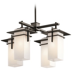 Caterham 4-Light Chandelier in Olde Bronze by Kichler Lighting