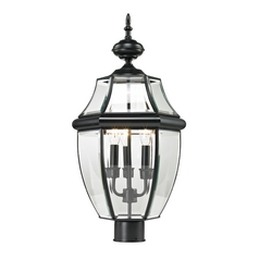Elk Lighting Ashford Black Post Light