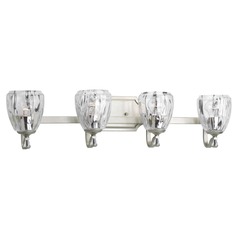 Anjoux Silver Ridge 4-Light Bathroom Light by Progress Lighting