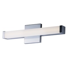 Spec Vanity Polished Chrome LED Vertical Bathroom Light by Maxim Lighting