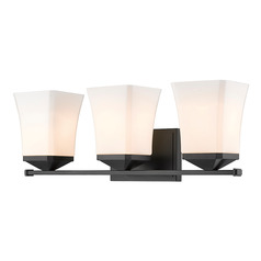 Darcy Matte Black Bathroom Light by Z-Lite