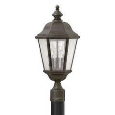Edgewater 21.25-Inch Oil Rubbed Bronze Post Light by Hinkley Lighting