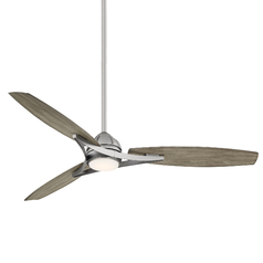 Molino 65-Inch LED Smart Fan in Burnished Nickel by Minka Aire