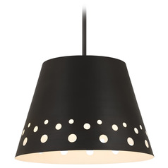 Katie Matte Black Pendant by Z-Lite