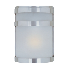 Arc Stainless Steel Outdoor Wall Light by Maxim Lighting