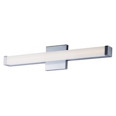 Spec Vanity Polished Chrome LED Vertical Bathroom Light by Maxim Lighting
