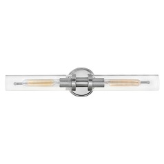 Vaughn 2-Light Vanity Light in Chrome by Hinkley Lighting